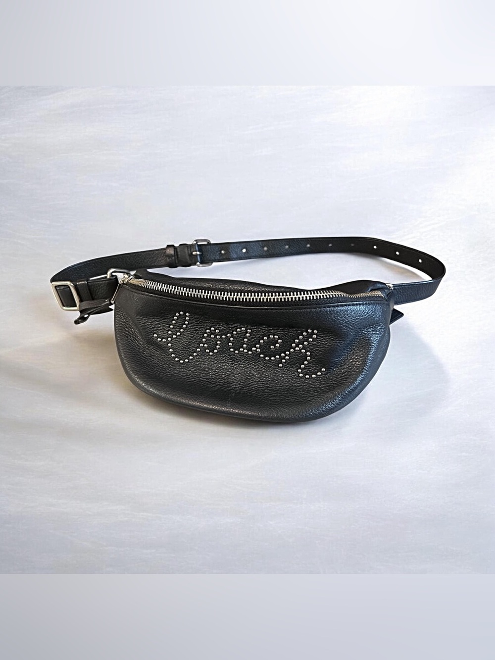 Coach Love Studded Leather Belt Bag / Fanny Pack 🖤